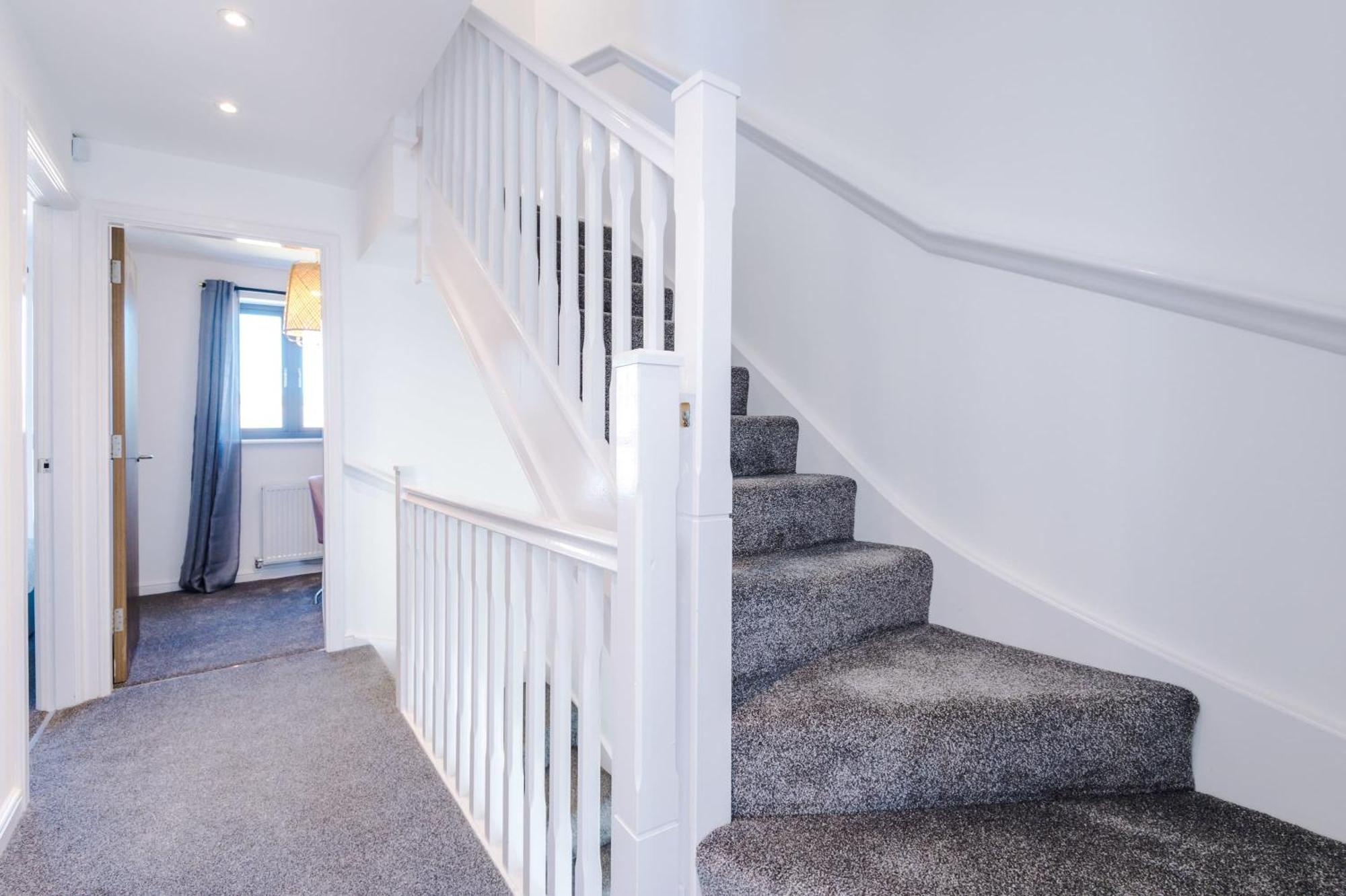 Rest&Recharge At Waterway House Villa Manchester Exteriör bild